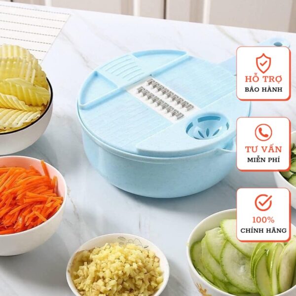 Bộ nạo rau củ quả thông minh 11 chức năng nạo rau củ thái rau quả tiện lợi 11 trong 1