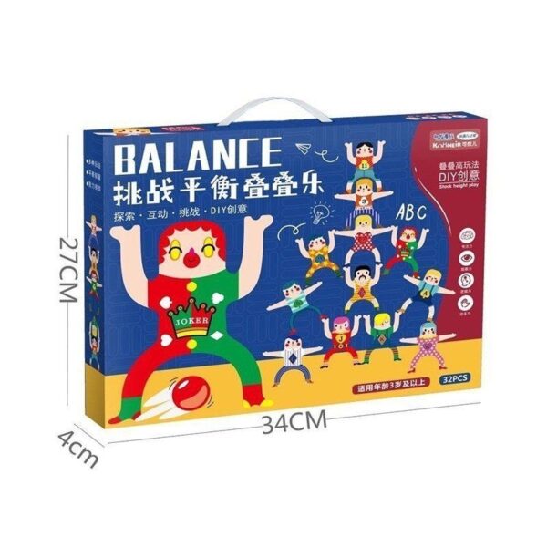 Đồ Chơi Xếp Hình Cân Bằng 32 PCS Chủ Đề Rạp Xiếc