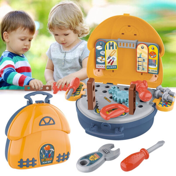 Balo đồ chơi cặp đồ chơi cho bé đồ nghề định hướng nghề nghiệp ( kĩ sư )