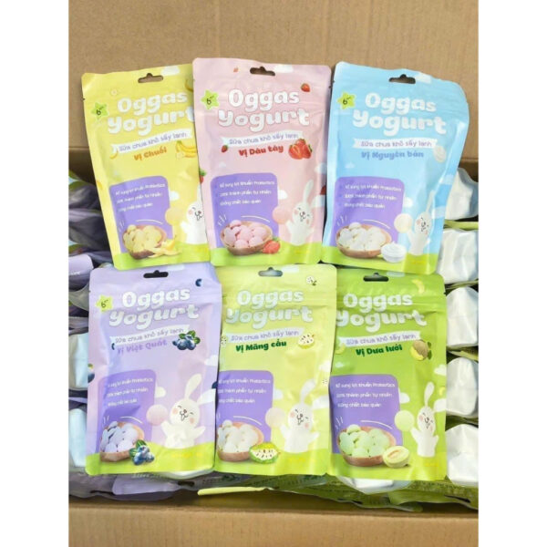 Sữa chua khô sấy lạnh Oggas Yougurt 18g