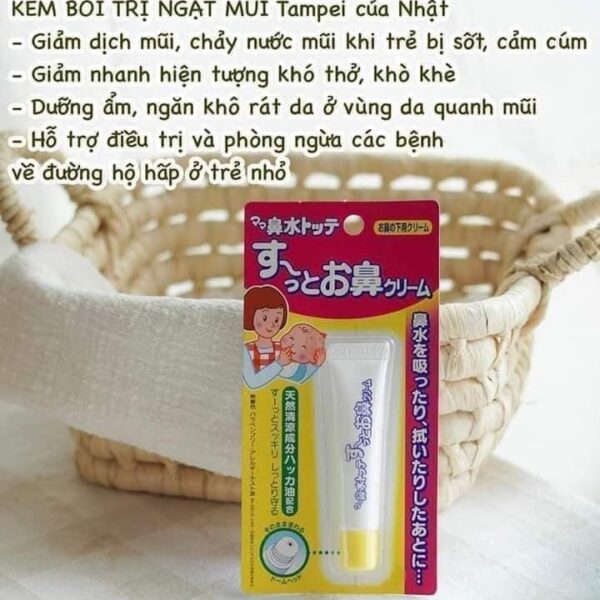 Kem bôi đặc trị chảy nước mũi cho bé Tampei