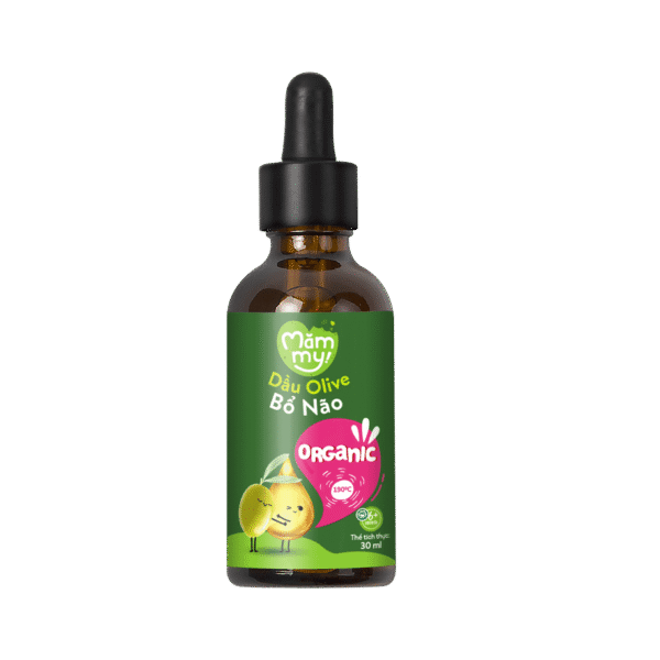 Dầu olive bổ não cho bé 100% nguyên chất mămmy chai 30ml