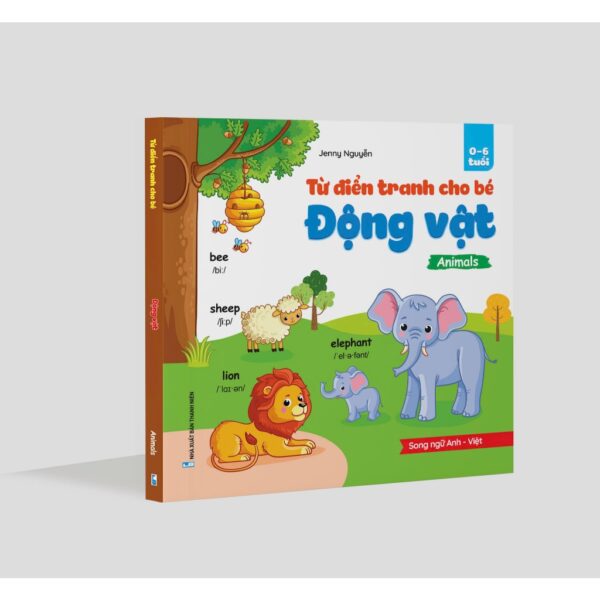 Sách _ Từ điển tranh cho bé 0-6 tuổi _ chủ đề Động vật