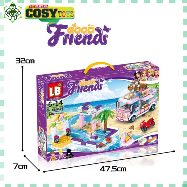 Đồ chơi xếp hình lego Friends BL603