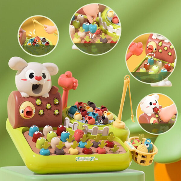 Đồ chơi nông trại Funny Happy Farm 4in1 tích hợp nhiều trò chơi bánh cuốn