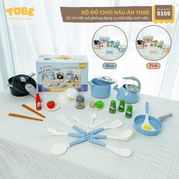 Bộ Đồ Chơi Nấu Ăn ToBé MS 5105