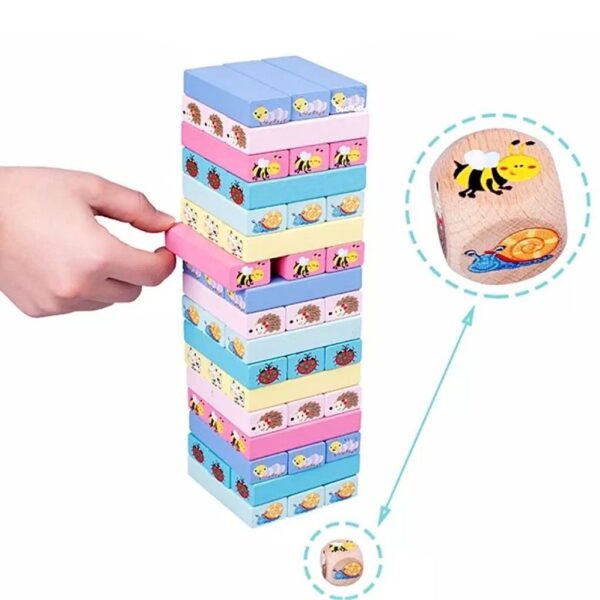 Rút gỗ màu in hình con vật ngộ nghĩnh dành tặng bé yêu