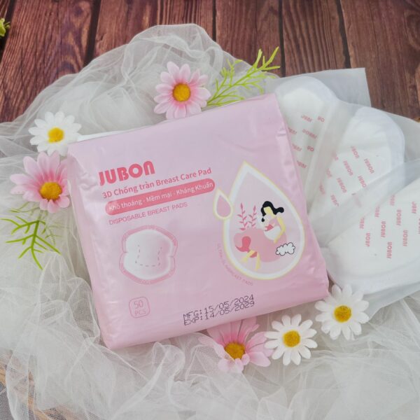Miếng Lót Thấm Sữa JUBON CAO CẤP 100 miếng Siêu Chống Thấm, Chống Tràn, An Toàn, Tiết Kiệm