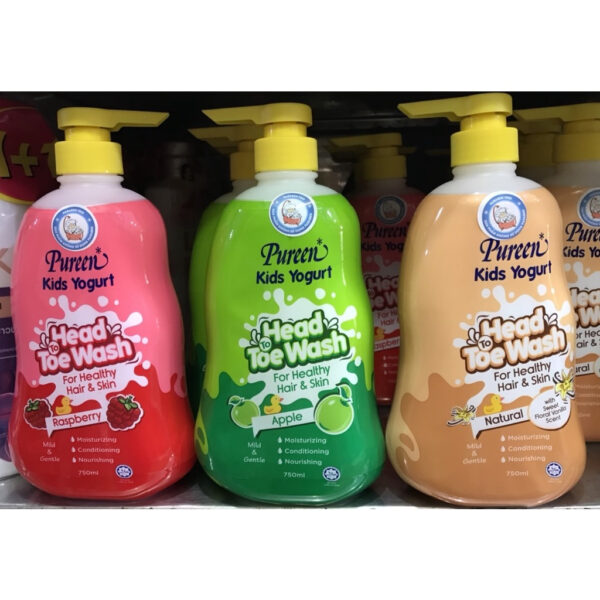 SỮA TẮM GỘI  CHO BÉ PUREEN BABY HEAD to TOE WASH