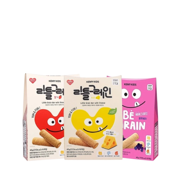Bánh ngũ cốc ăn dặm hữu cơ Kemy Kids