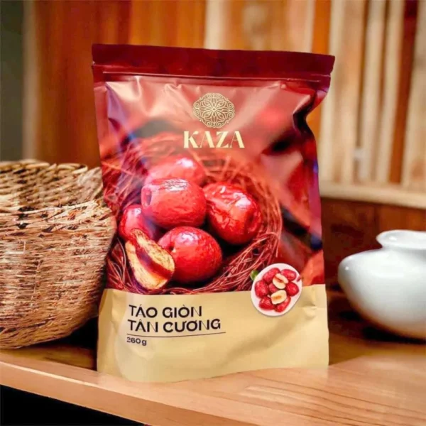Táo giòn Tân Cương tách hạt KAZA