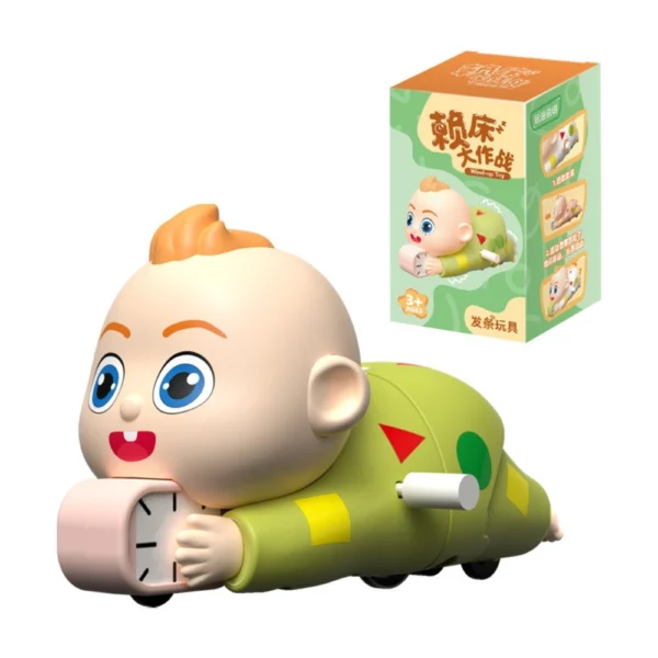 Đồ chơi em bé nằm chạy cót