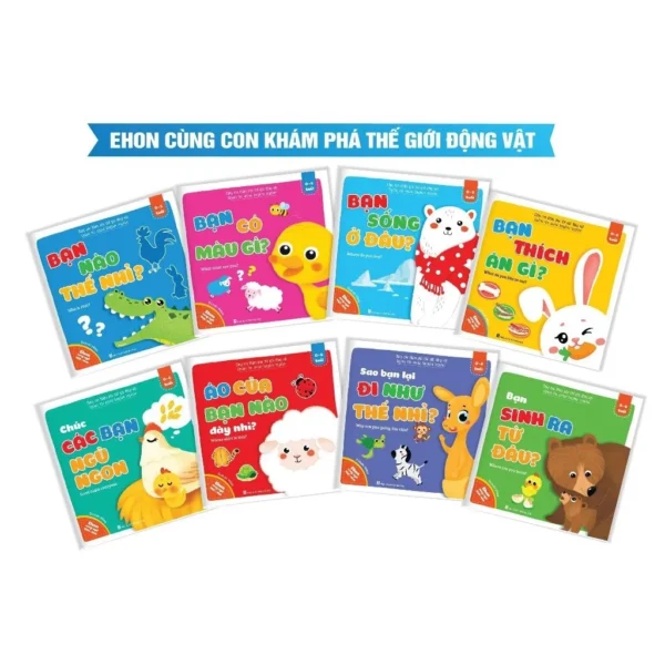 Sách-Ehon Cùng Con Khám Phá Thế Giới Động Vật