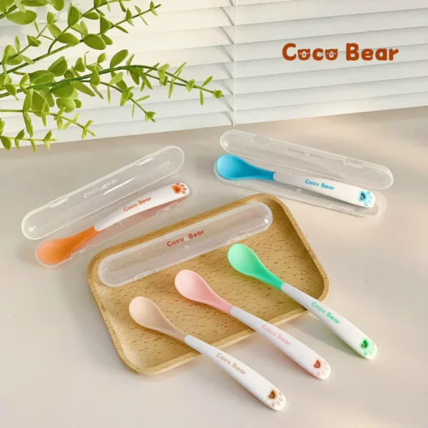 Thìa báo nóng Coco Bear