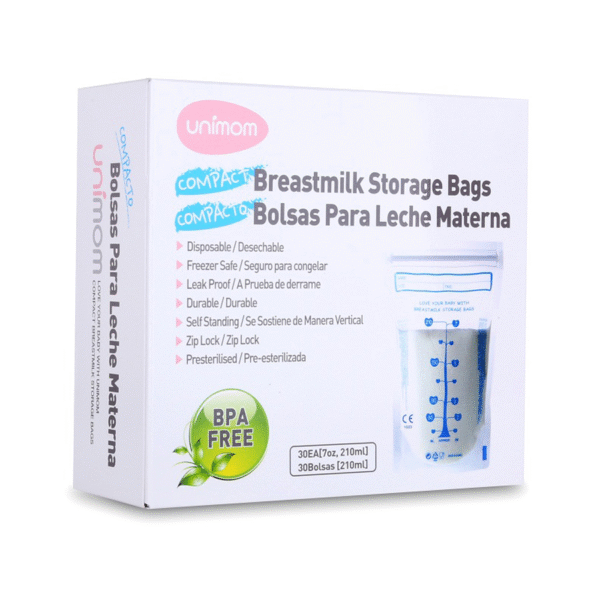 Túi trữ sữa Unimom Compact UM870251 (30 túi, không cảm ứng)