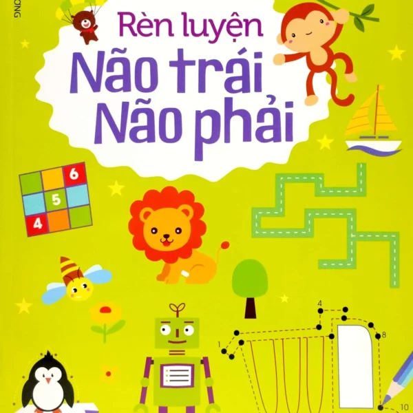 Rèn Luyện Não Trái Não Phải Dành Cho 4-5 Tuổi