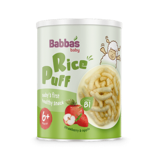 Bánh gạo Babba's Baby vị dâu táo