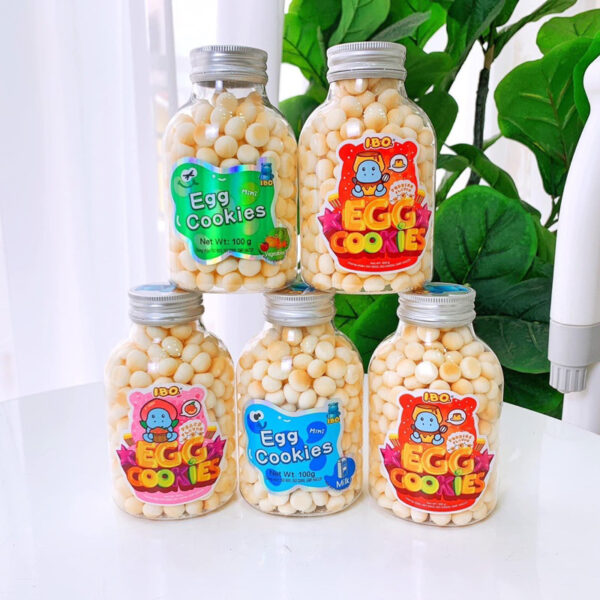 Bánh Men Cho Bé Ăn Dặm EGG COOKIES IBO