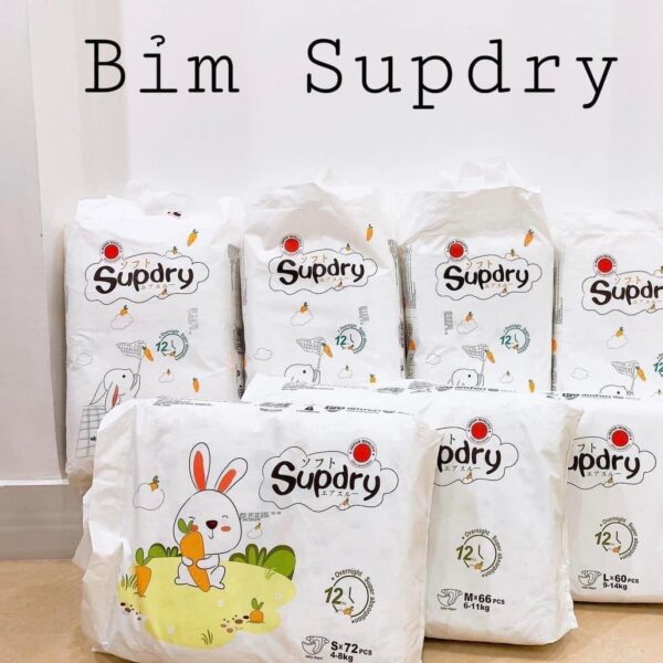 Bỉm Supdry trắng nội địa Trung