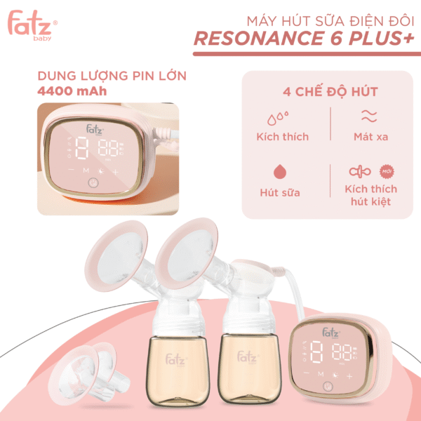 MÁY HÚT SỮA ĐIỆN ĐÔI – RESONANCE 6+ PLUS – FB1103VN