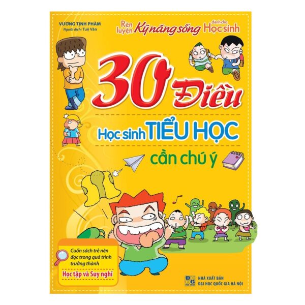 Sách: 30 Điều Học Sinh Tiểu Học Cần Chú Ý