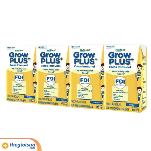 Sữa Pha Sẵn GrowPlus+ Colos Immunel HG 110ml