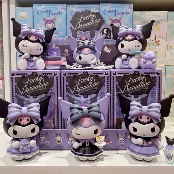 Set đồ chơi 6 nhân vật kuromi làm quà tặng cho bé yêu