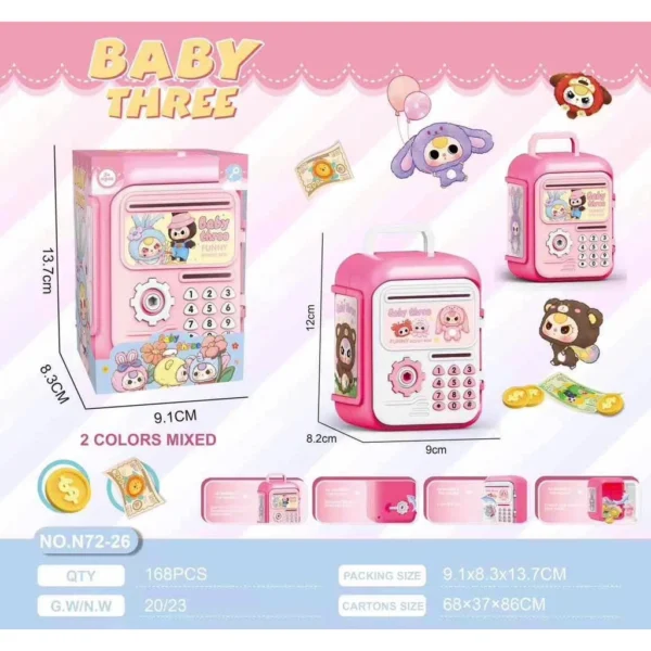 Hộp Đựng Tiền Tiết Kiệm Baby Three