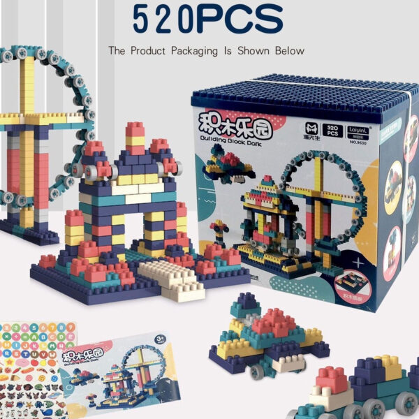 Bộ Xếp Hình lego 520 Chi Tiết Cho Bé