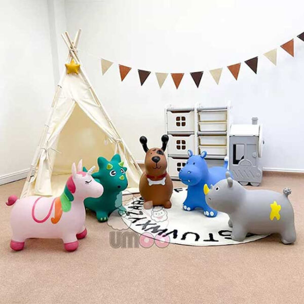 Thú nhún cao su bơm hơi Umoo UM-10152