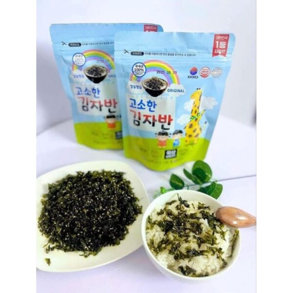 Rong Biển Tăng Cao Busan Rắc Cơm, Trộn Cơm Ăn Liền Hàn Quốc Bổ Sung Canxi Tốt Cho Sức Khỏe