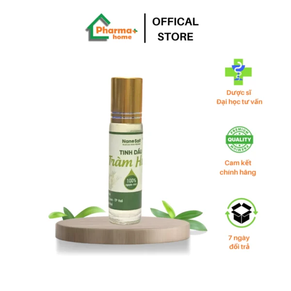 Tinh dầu Tràm Huế Nanosalt tốt cho mẹ và bé, lọ 10mL