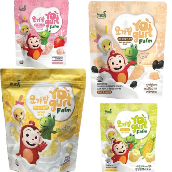 Bánh bỏng gạo sữa chua Yogurt Farm - Cho bé 8m+