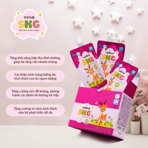 GẠC HƯƠU NON HÀN QUỐC SKG