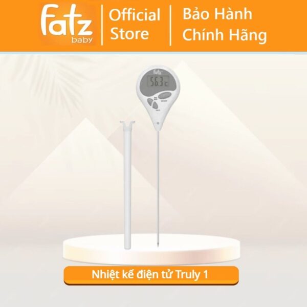 Nhiệt kế điện tử đa năng đo sữa, đo nước cho bé Truly 1