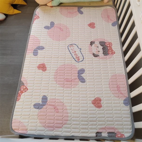 Lót Chống Thấm Cho Bé 5 Lớp Vải Thô Cotton Dùng 2 Mặt (cả mùa đông & hè ) kt 50x70cm