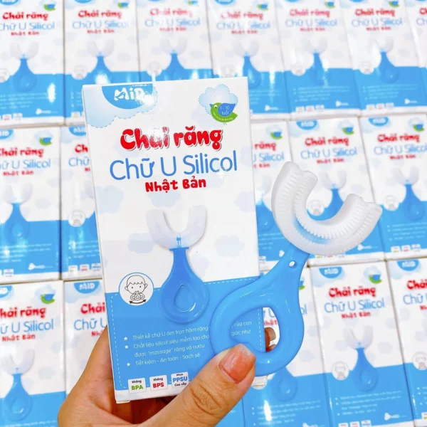Bàn chải chữ U silicon Nhật Bản