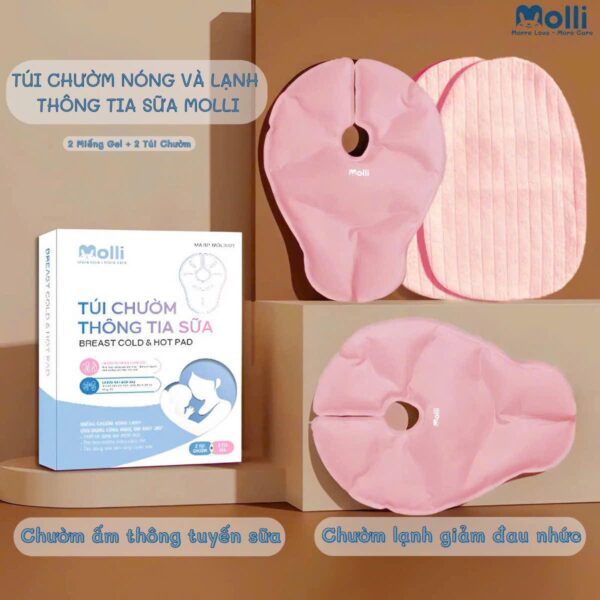 Túi trườm thông tia sữa Molli