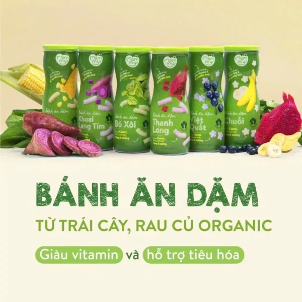 Bánh ăn dặm Mămmy hộp (6m+)