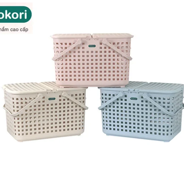 Giỏ nắp đi sinh hokori 2608
