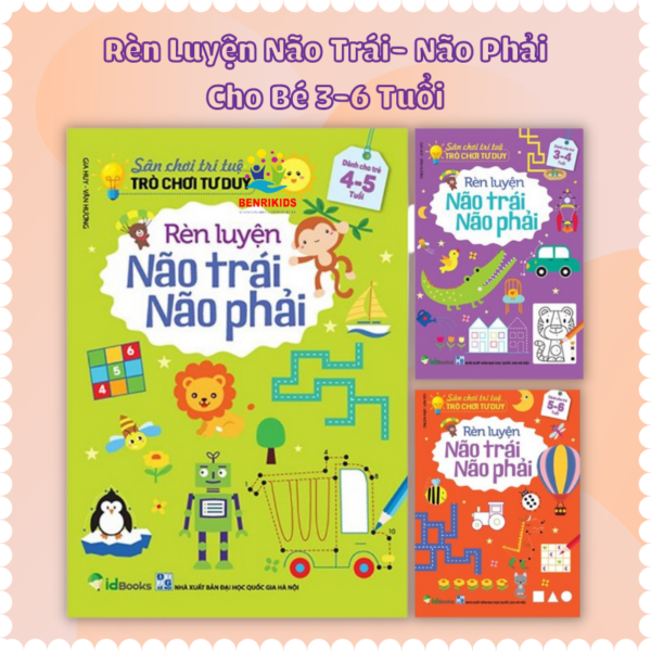 Sách Rèn Luyện Não Trái Não Phải
