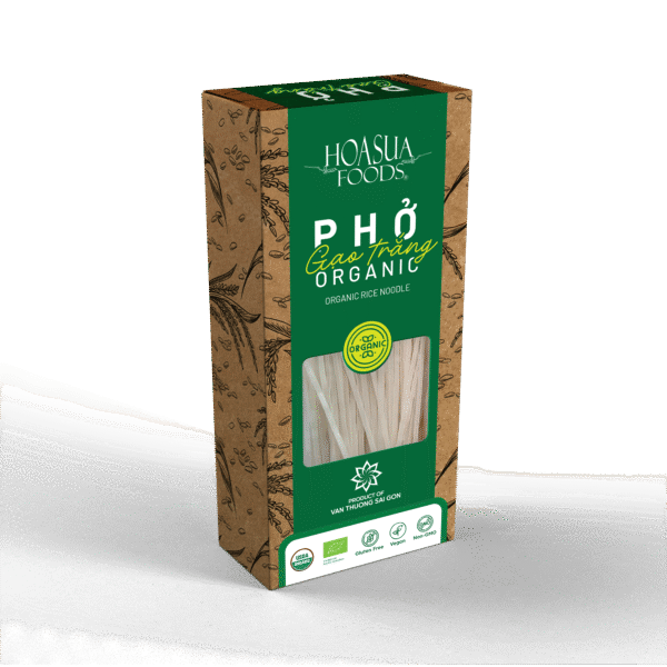 Phở gạo trắng hữu cơ Hoa Sữa 250g