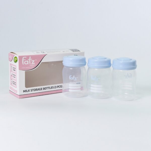 Bình trữ sữa 150ML (Bộ 3 bình) Fatzbaby FB0120NX