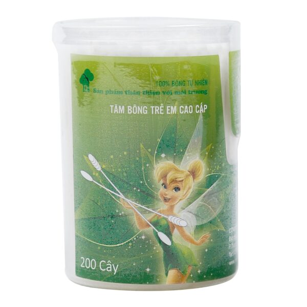 Tăm bông trẻ em Hana cao cấp (200 cây)