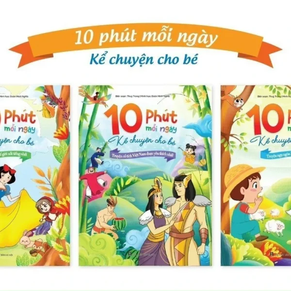 10 phút mỗi ngày kể chuyện cho bé (cuốn)