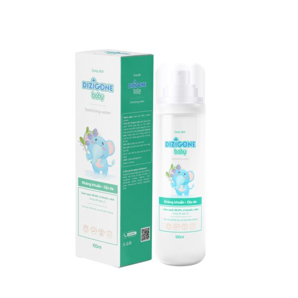Dung dịch xịt kháng khuẩn Dizigone BaBy diu da 100ml