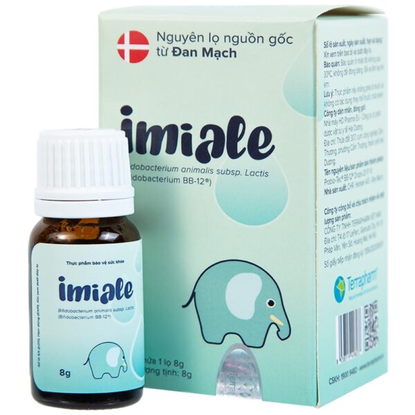 Men vi sinh Imiale – Bổ sung lợi khuẩn đường ruột bé