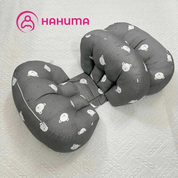 Gối Cánh Tiên Bà Bầu Hahuma - Nâng Đỡ Bụng Bầu, Giảm Đau Lưng, Ngủ Ngon