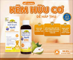 Nature’s Way Kids Smart Liquid ZinC – Bổ sung kẽm cho bé