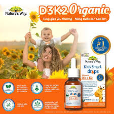 Nature's Way Kids Smart Drops Vitamin D3 + K2